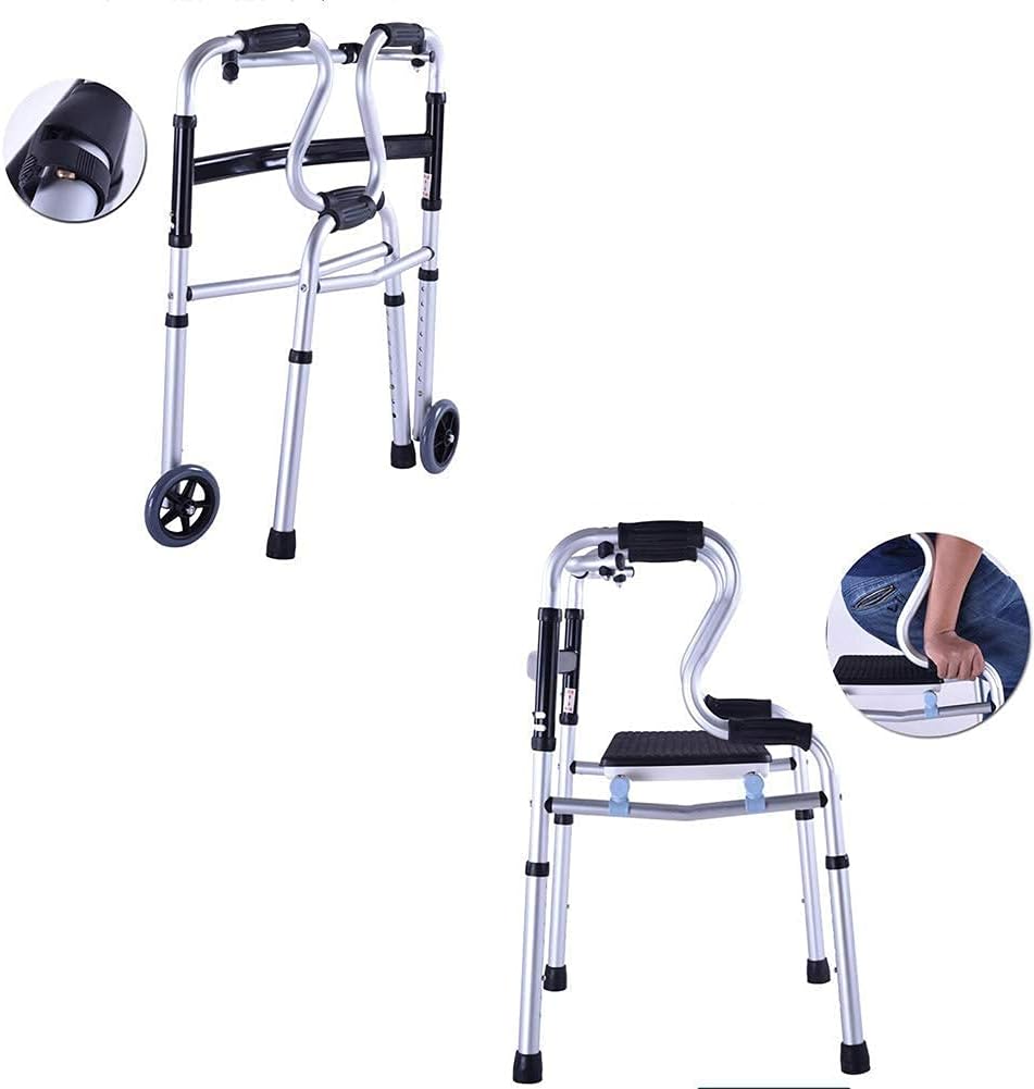 Miniatura 3 de Caminador Ortopédico Doble Mango Plegabl